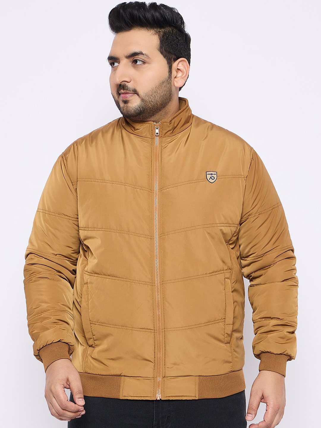 

Adobe Men Lightweight Quilted Jacket, Tan