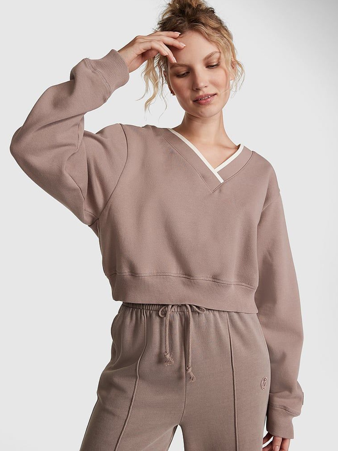 

Victoria's Secret Women Sweatshirt, Brown