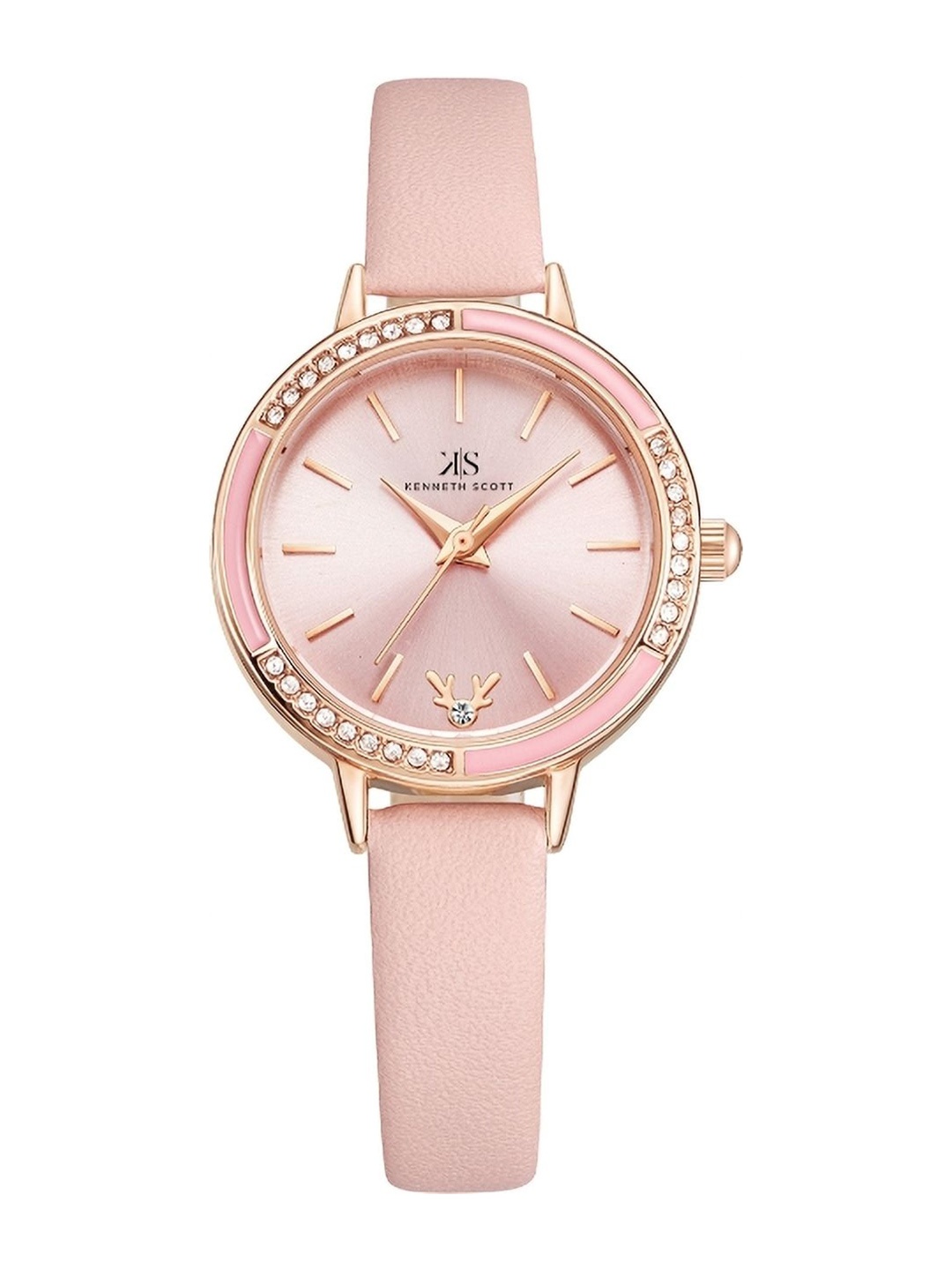 

KENNETH SCOTT Women Dial & Straps Analogue Watch K23511-RLPP, Pink