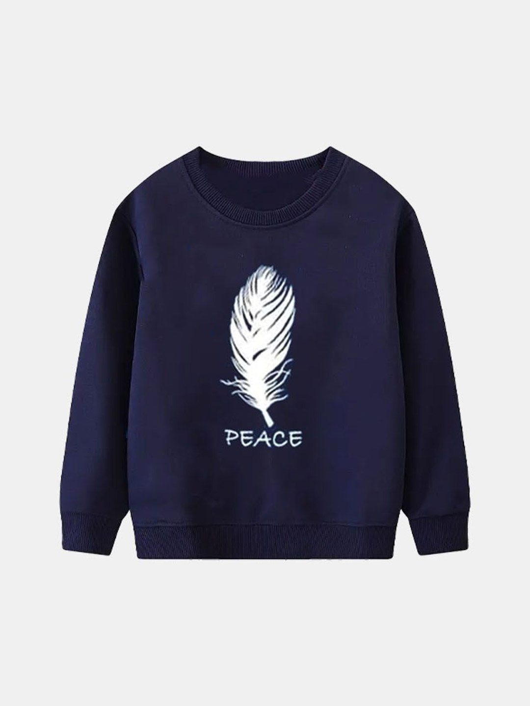 

JPF Kids Printed Cotton Sweatshirt, Navy blue