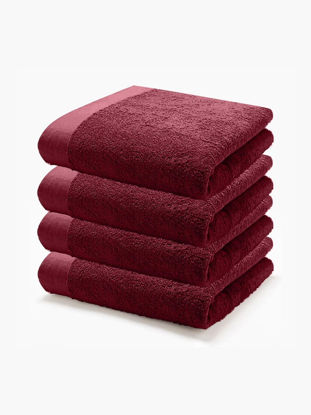 

HOME PLUS STUDIOS Maroon 4 Cotton 650 GSM Bath Towel