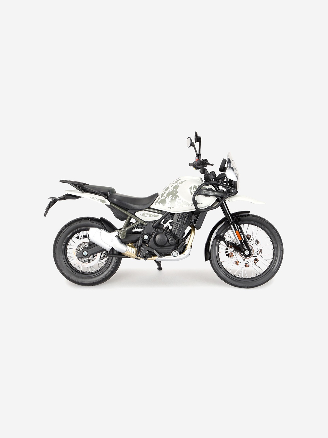 

Royal Enfield New Himalayan Scale Model, White