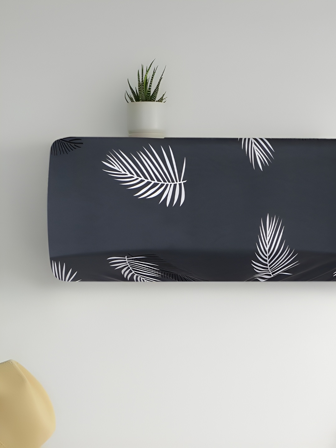 

Dakshya Industries Grey & White Printed Split AC Covers