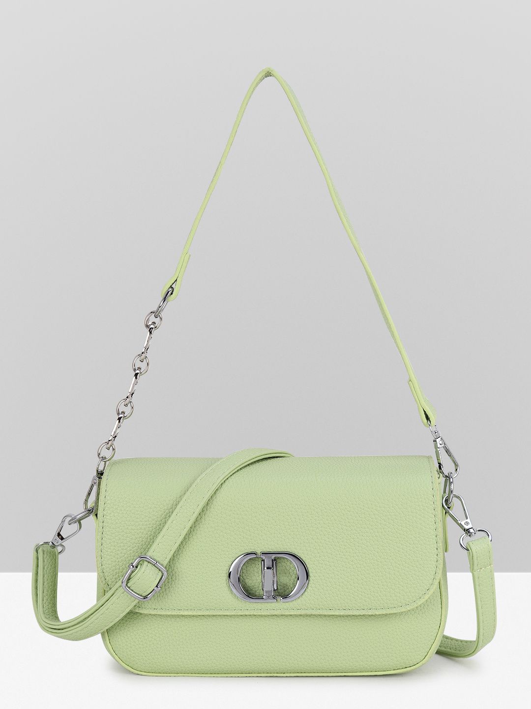 

Filauri Textured Leather Shopper Shoulder Bag with Tasselled, Green