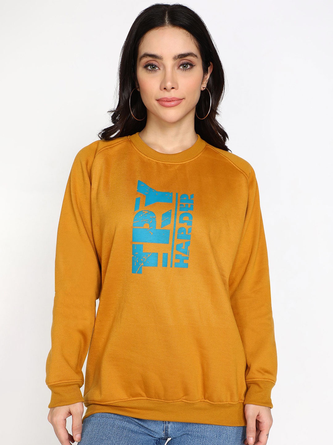 

Chanda Khuba Women Sweatshirt, Mustard