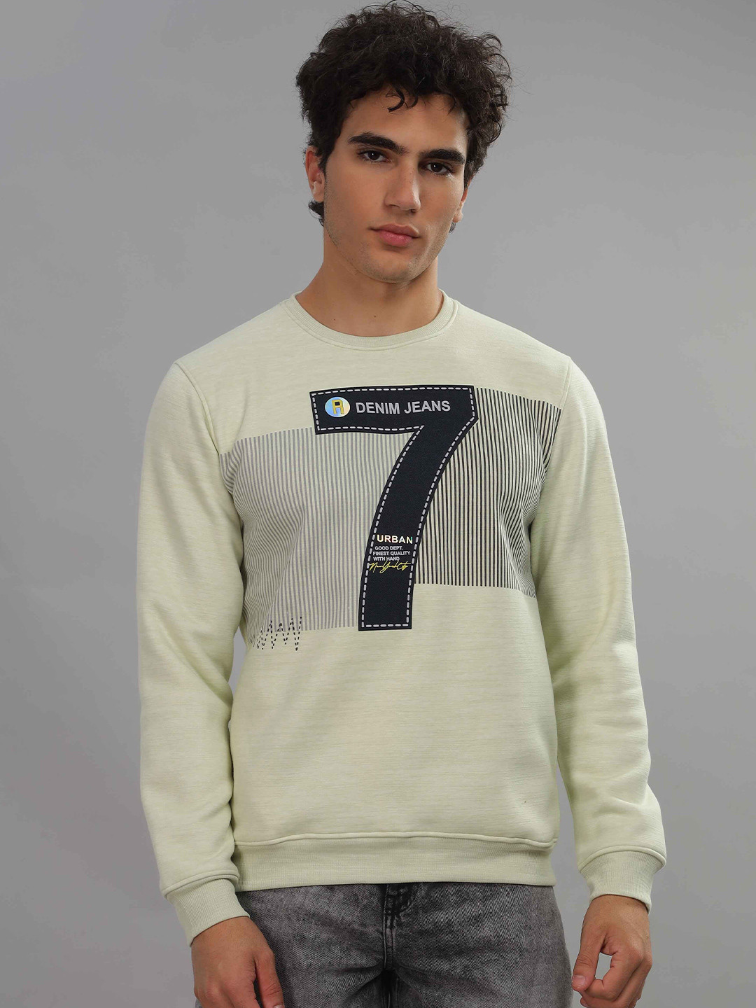 

Parcel Yard Men Printed Sweatshirt, Multi