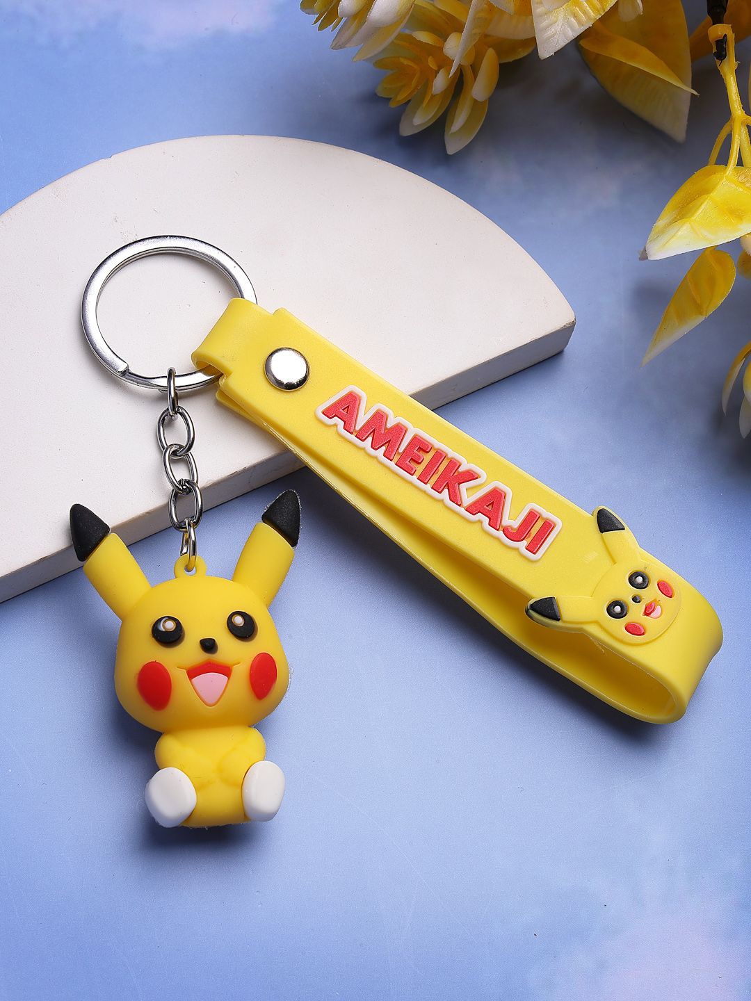 

KYDZI Pikachu Keychain, Yellow