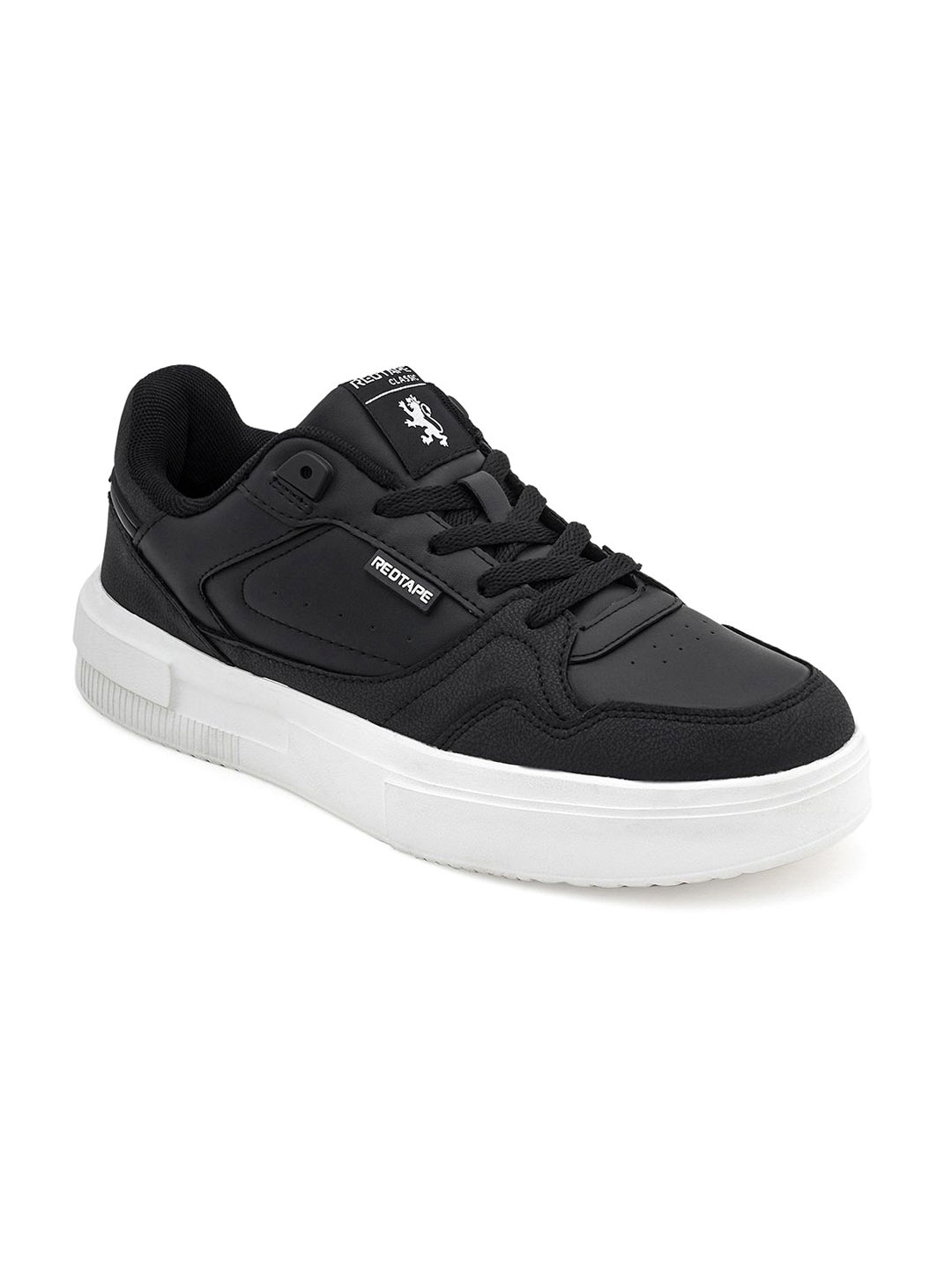 

Red Tape Men Solid Sneakers, Black