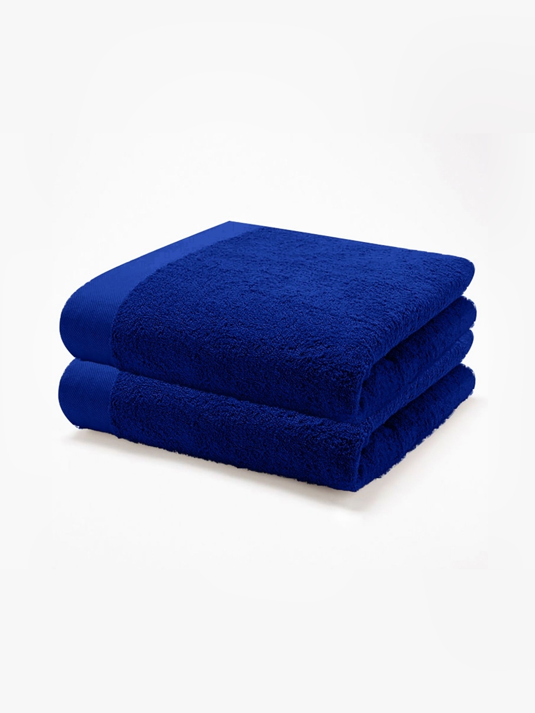 

HOME PLUS STUDIOS Blue 2 Cotton 650 GSM Bath Towel