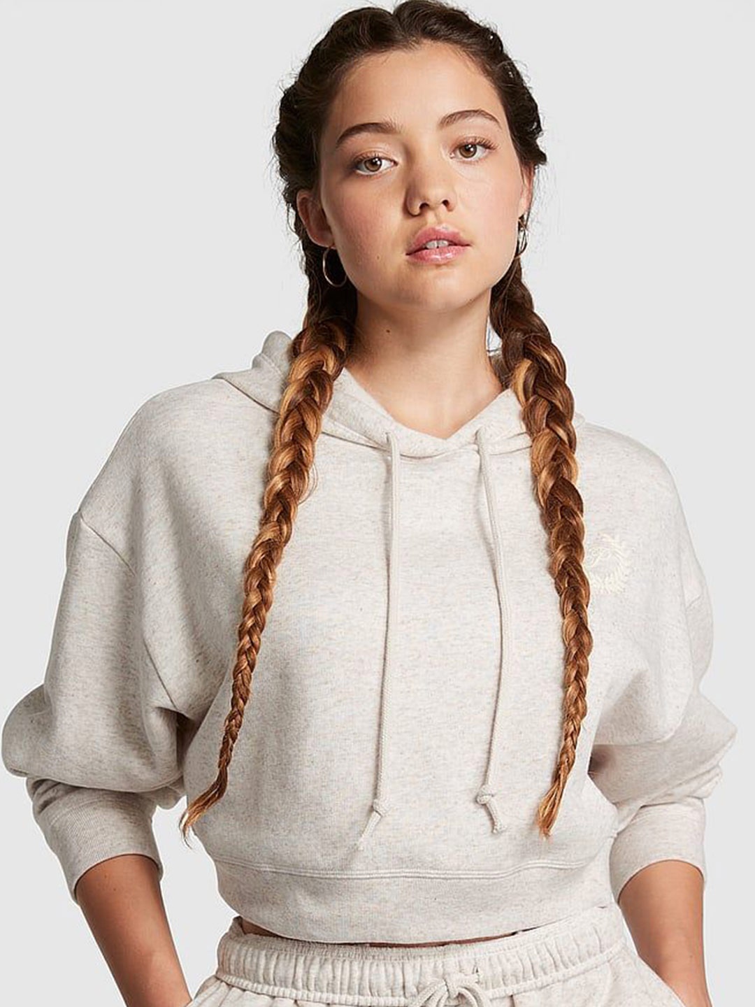 

Victoria's Secret Women Sweatshirt, Beige