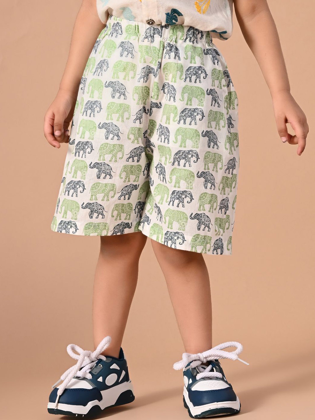 

BAESD Boys Animal Printed Outdoor Shorts, Green