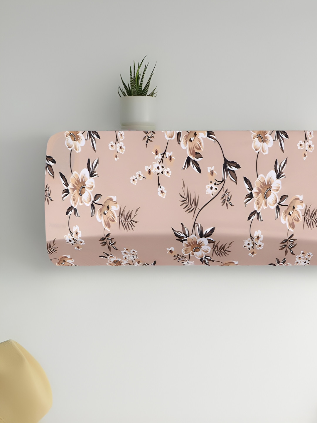 

Dakshya Industries Brown & White Printed Split AC Covers