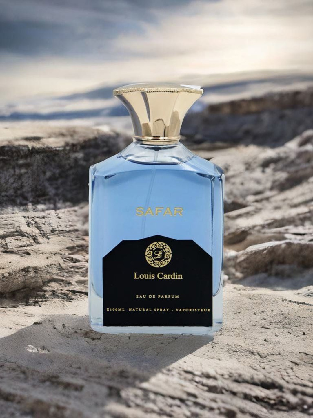 

Louis Cardin Men Safar Long Lasting Eau De Parfum- 100 ml, Blue