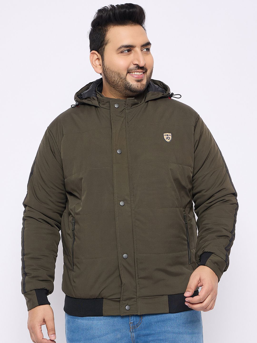

Adobe Men Lightweight Quilted Jacket, Green