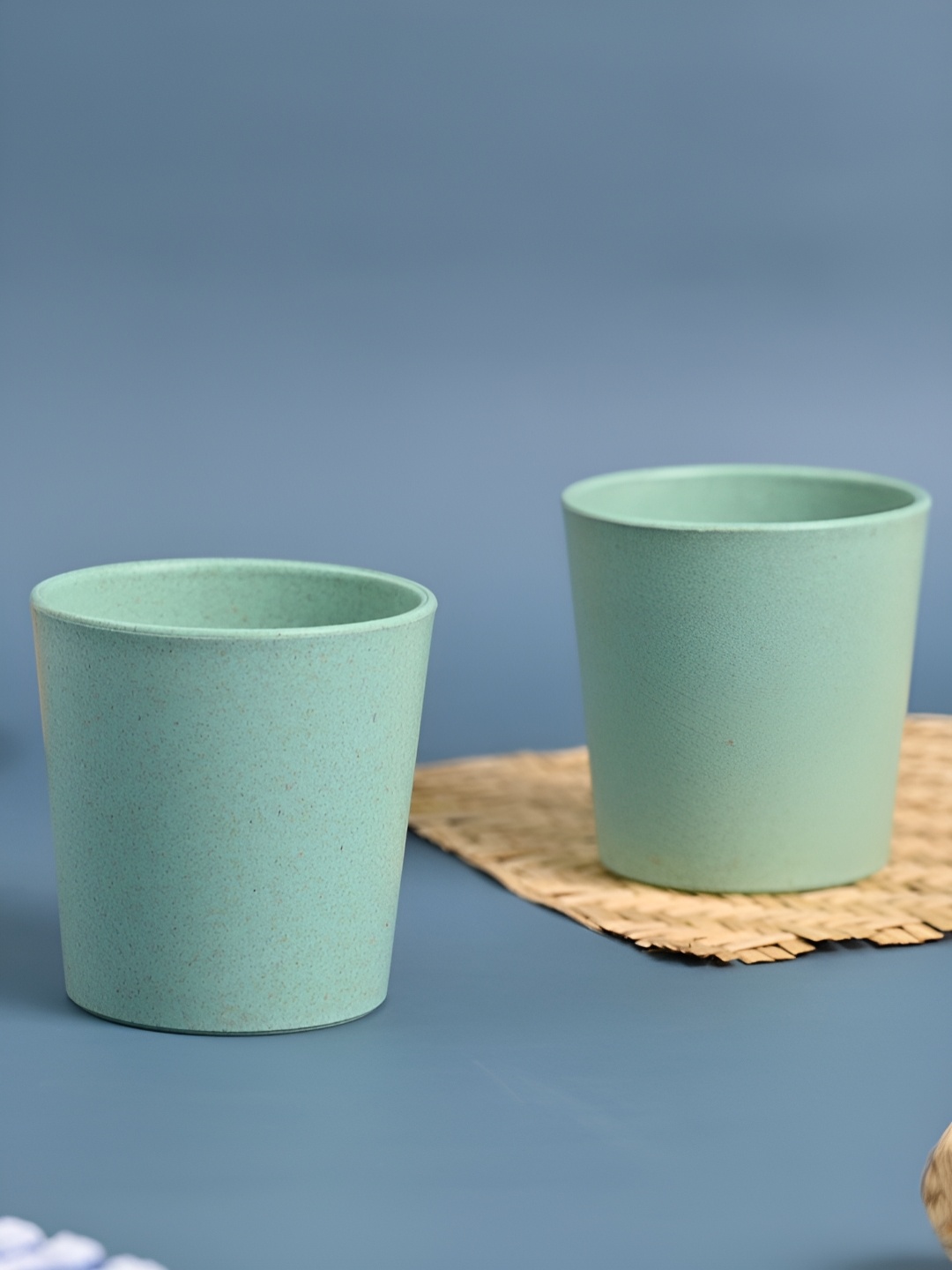 

eha Set Of 2 Green Water Glass
