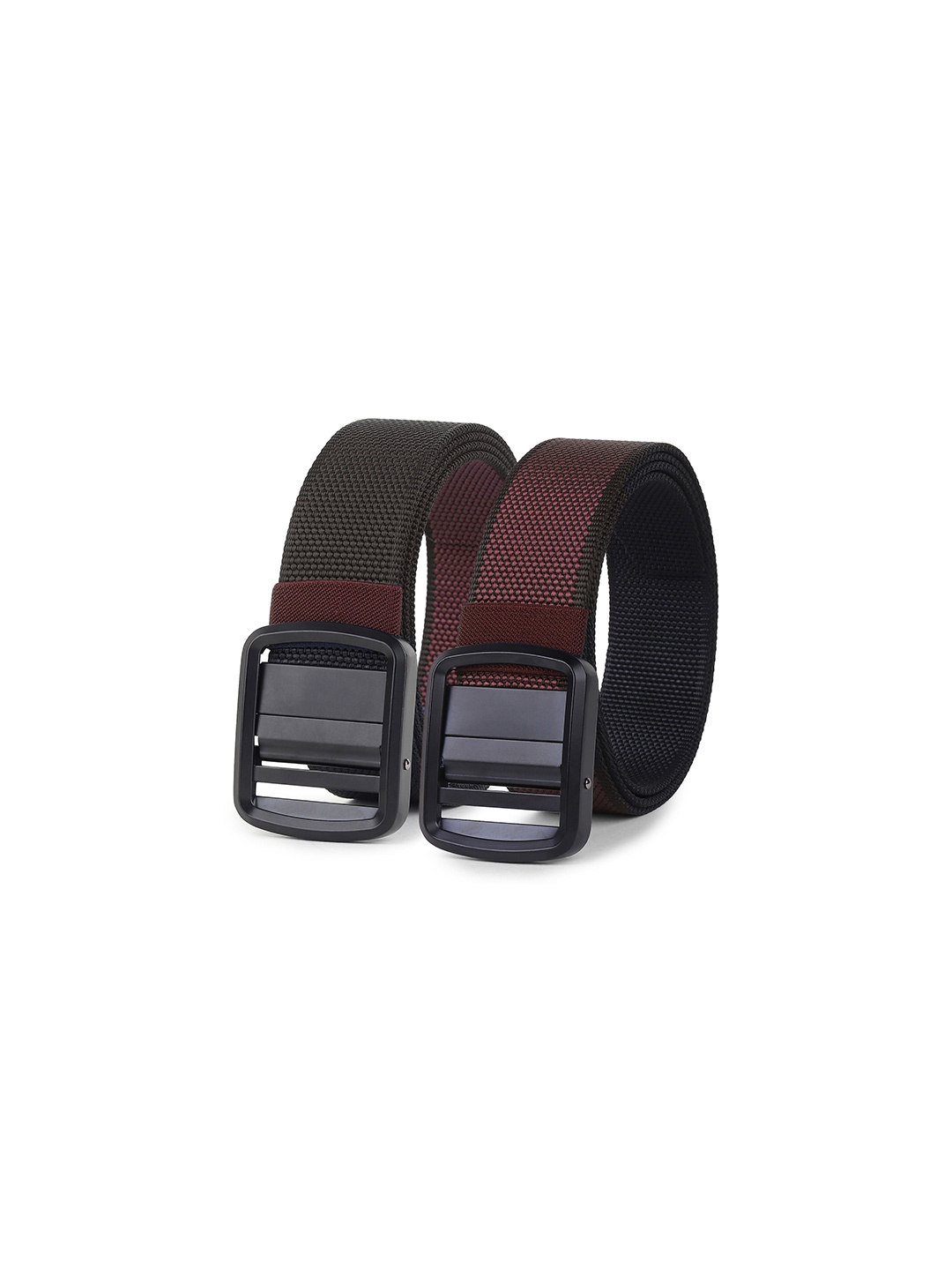 

glitchez Men Reversible Belt, Brown