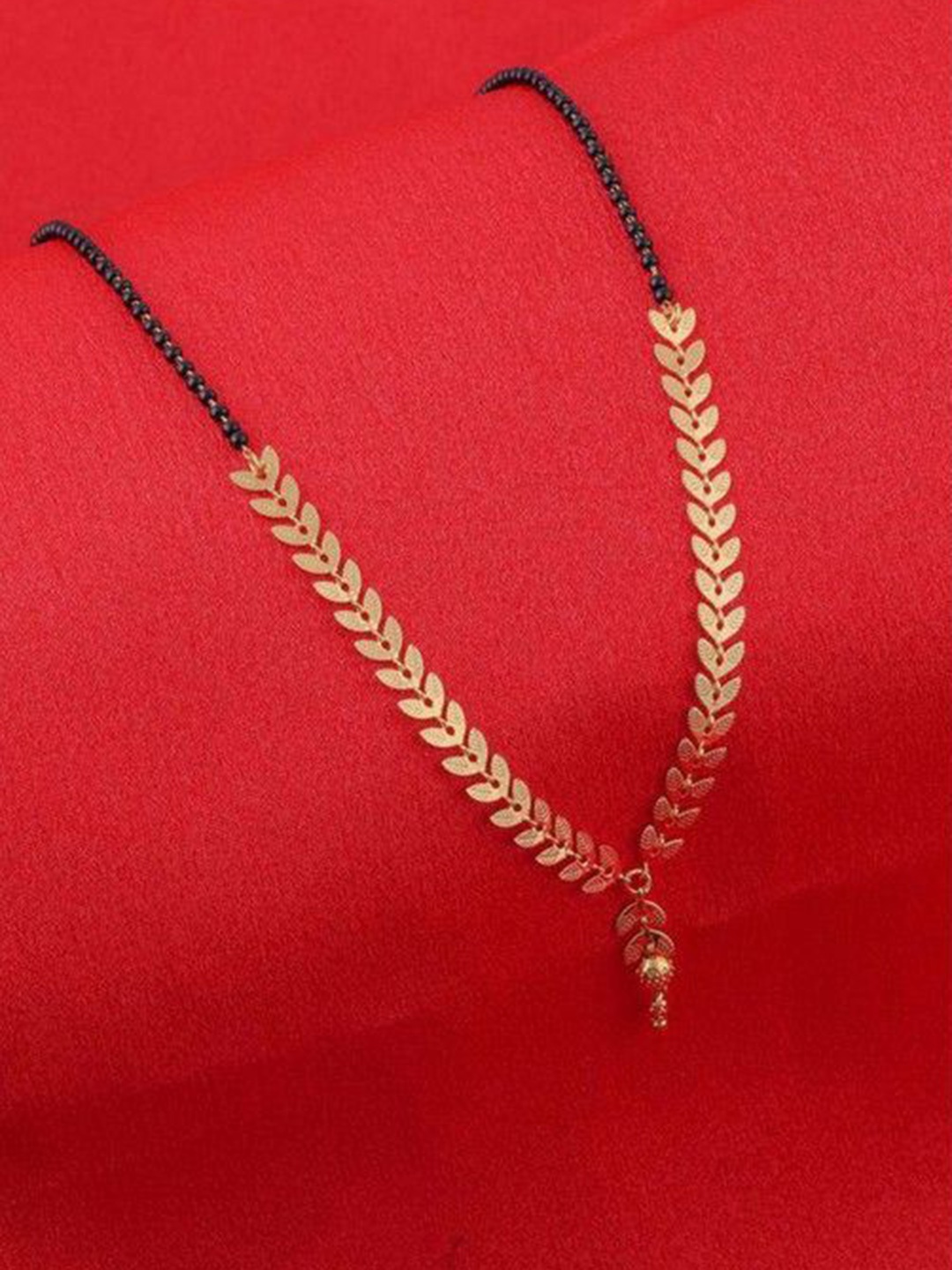 

Wynona Gold-Plated Beaded Mangalsutra