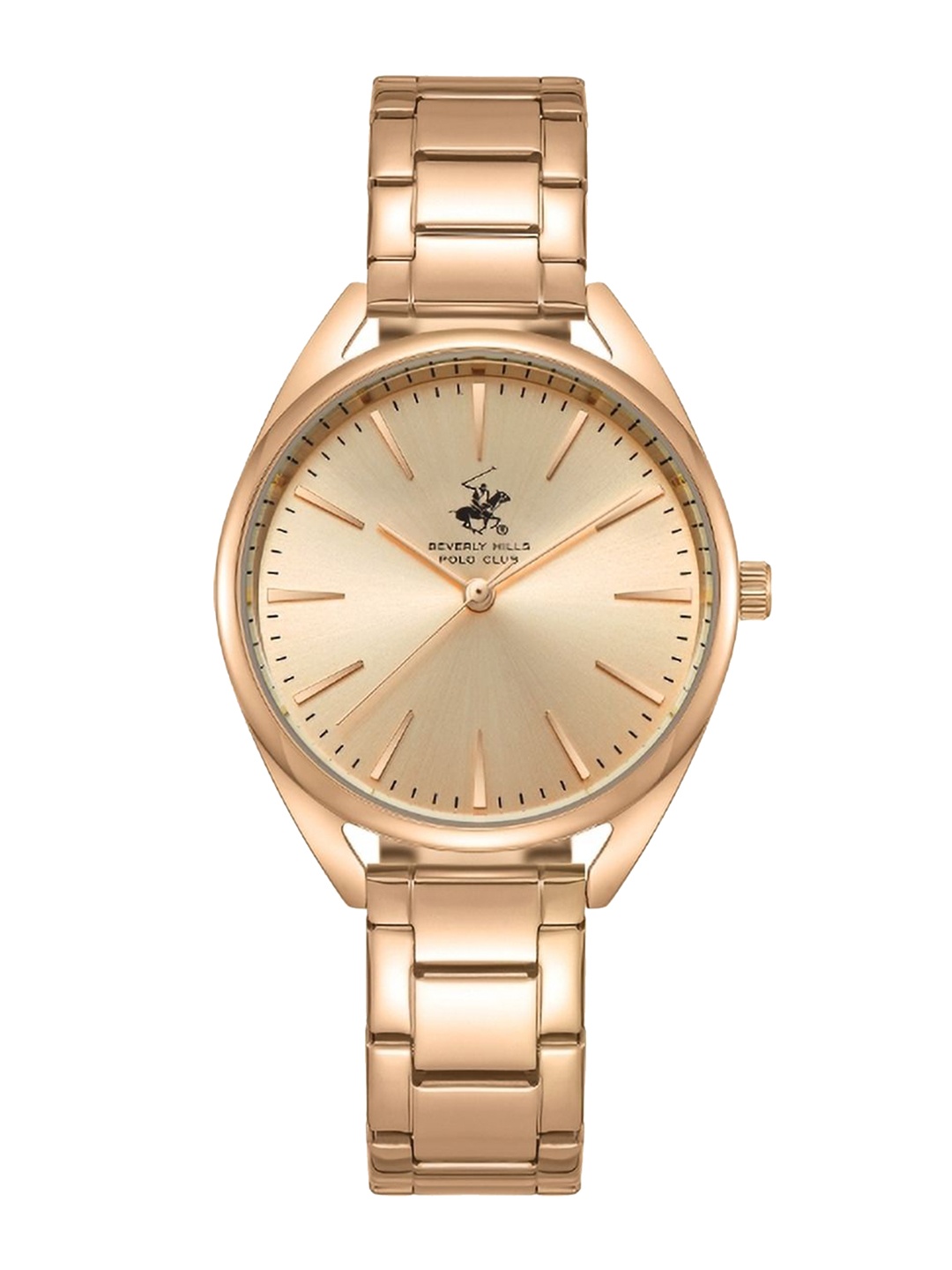 

Beverly Hills Polo Club Women Round Dial Analogue Watch BP3620Y.410, Gold
