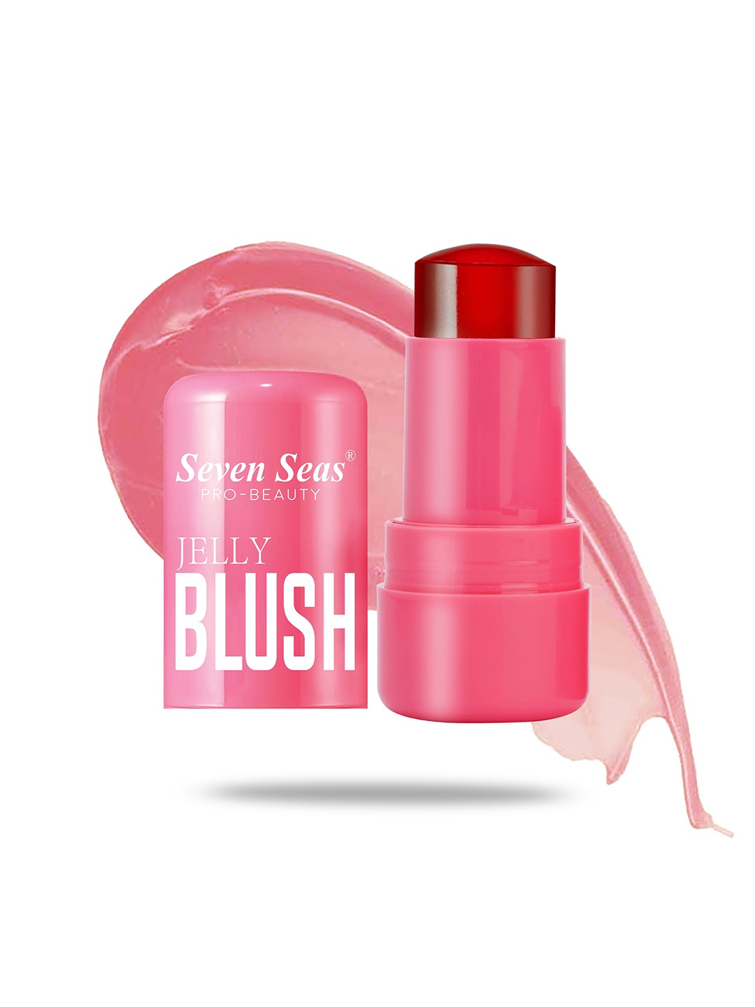 

Seven Seas Jelly Blush Long Lasting Tint 5 g - Splash Berry- 682, Red