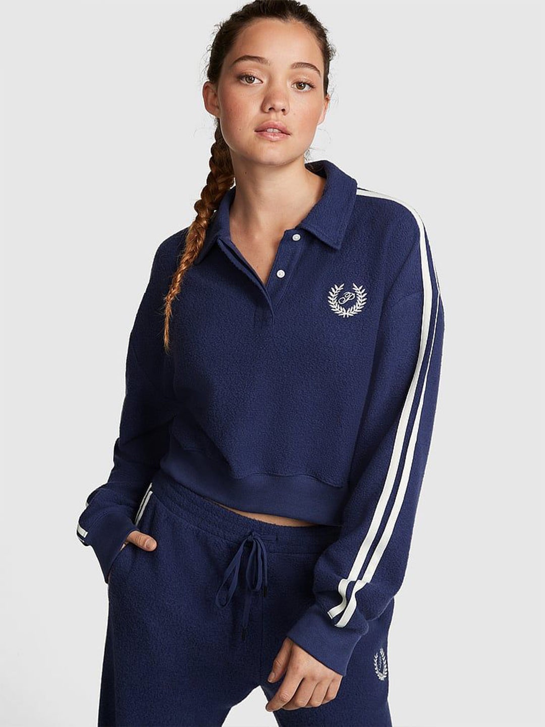 

Victoria's Secret Women Sweatshirt, Blue