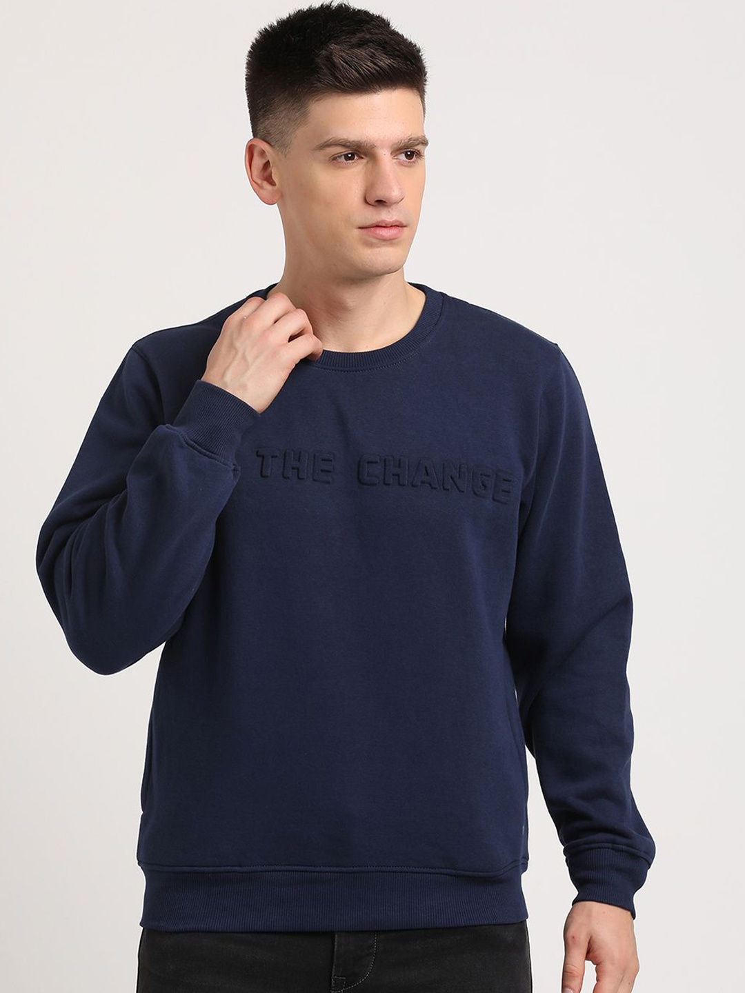 

Turtle Men Printed Sweatshirt, Navy blue