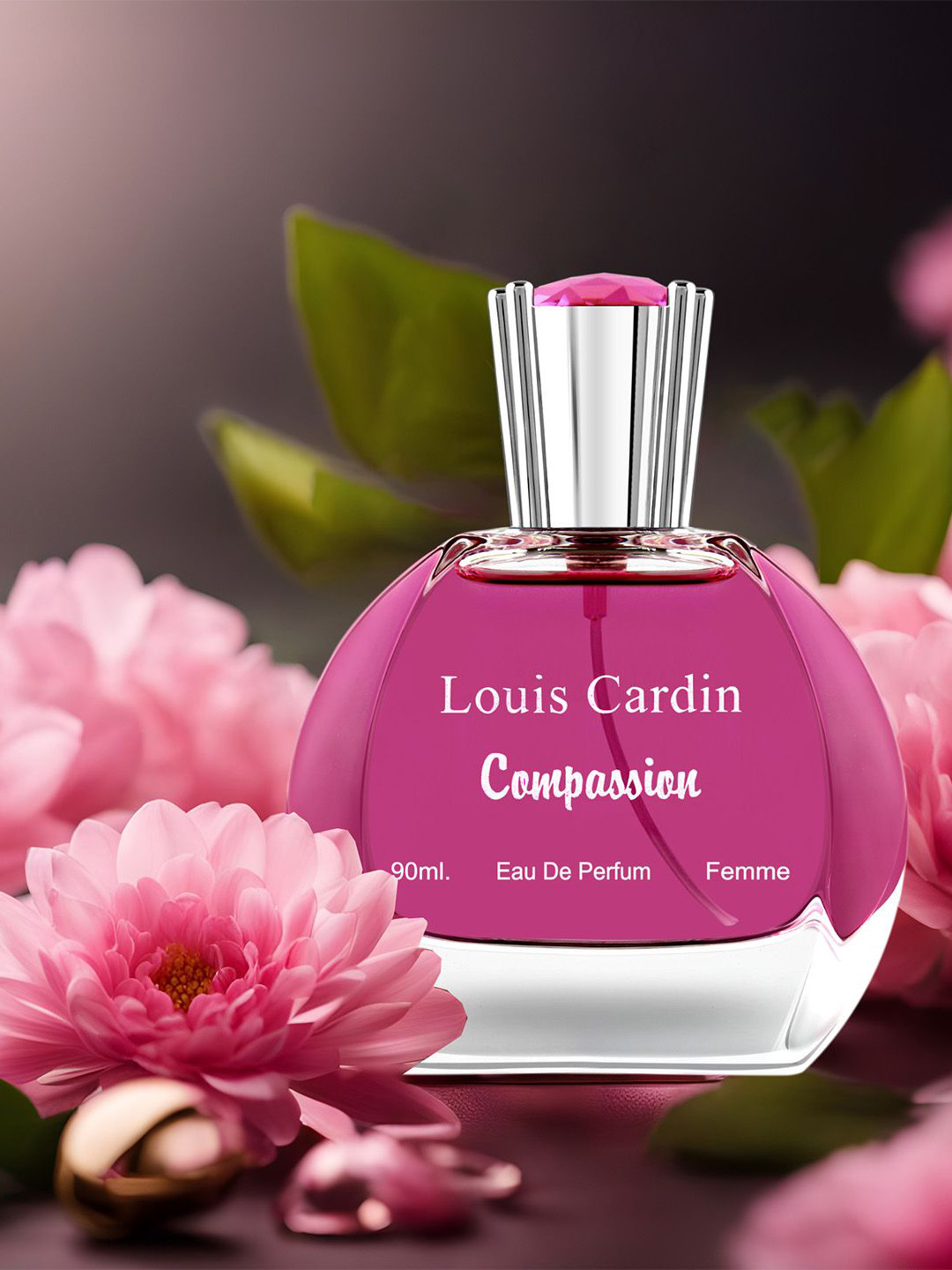 

Louis Cardin Women Compassion Long Lasting Eau De Parfum- 90 ml, Pink