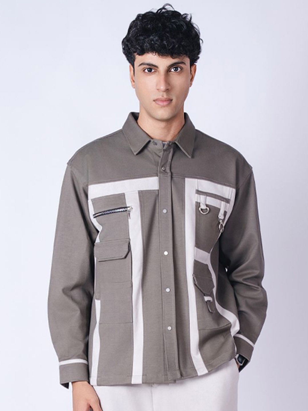 

Hop Head Cargo Jacket, Grey