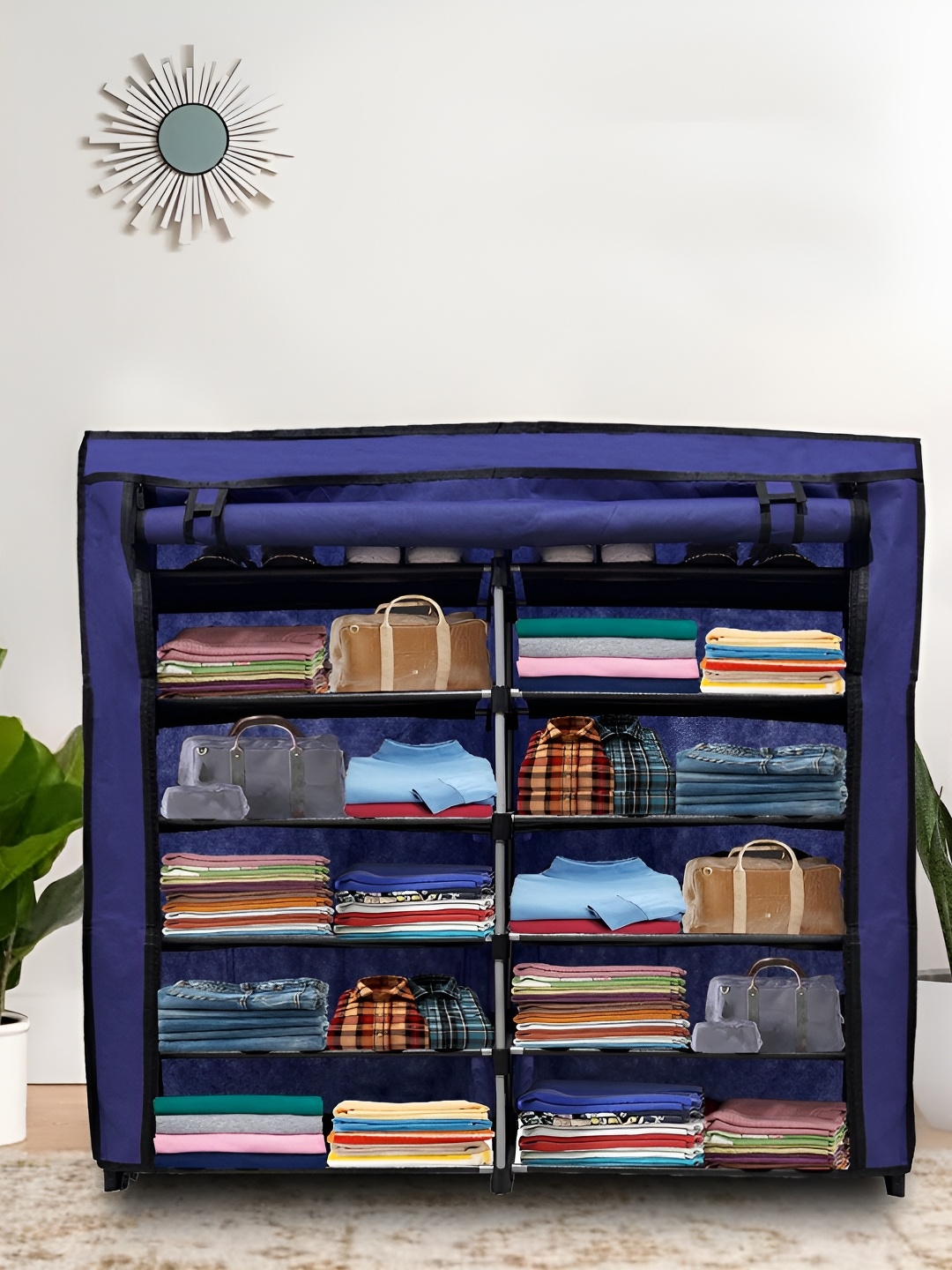 

Rmerchants Blue Set of 1 Regular Multi-Utility Organisers