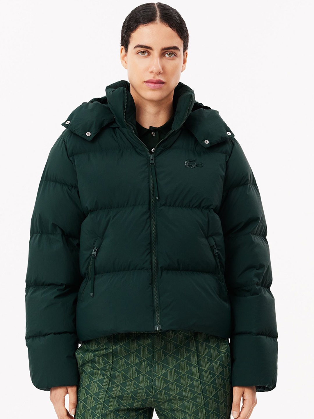 

Lacoste Women Padded Jacket, Green