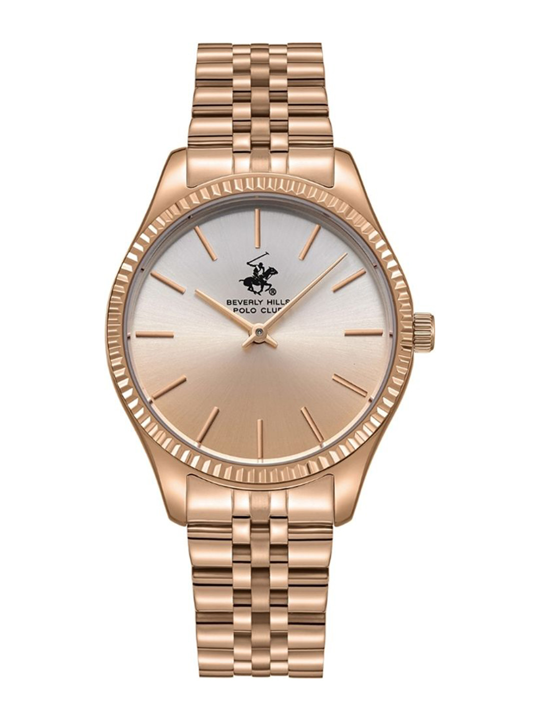

Beverly Hills Polo Club Women Dial & Bracelet Style Straps Analogue Watch BP3599Y.410, Silver