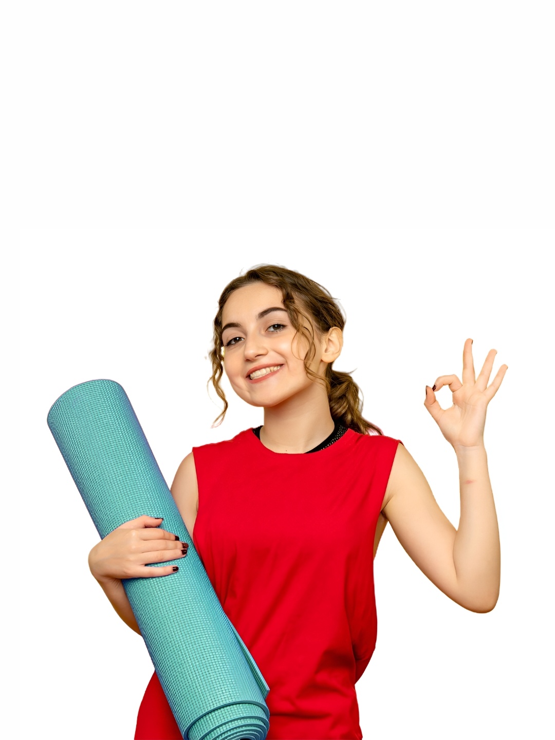 

Aditi Toys Green Rectangular Anti-Skid Yoga Mat