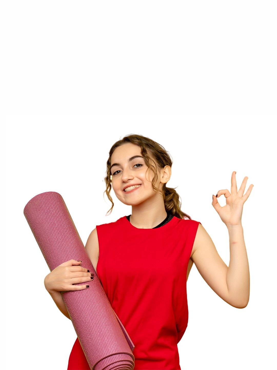 

Aditi Toys Kids Rectangular Anti-Slip Yoga Mat, Maroon