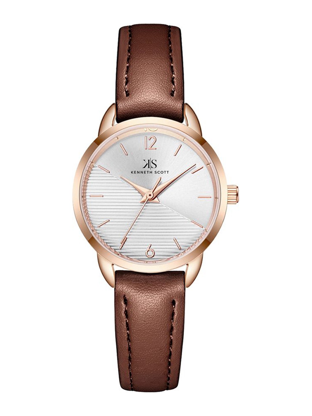 

KENNETH SCOTT Women Round Dial Analogue Watch K22526-RLDW, White