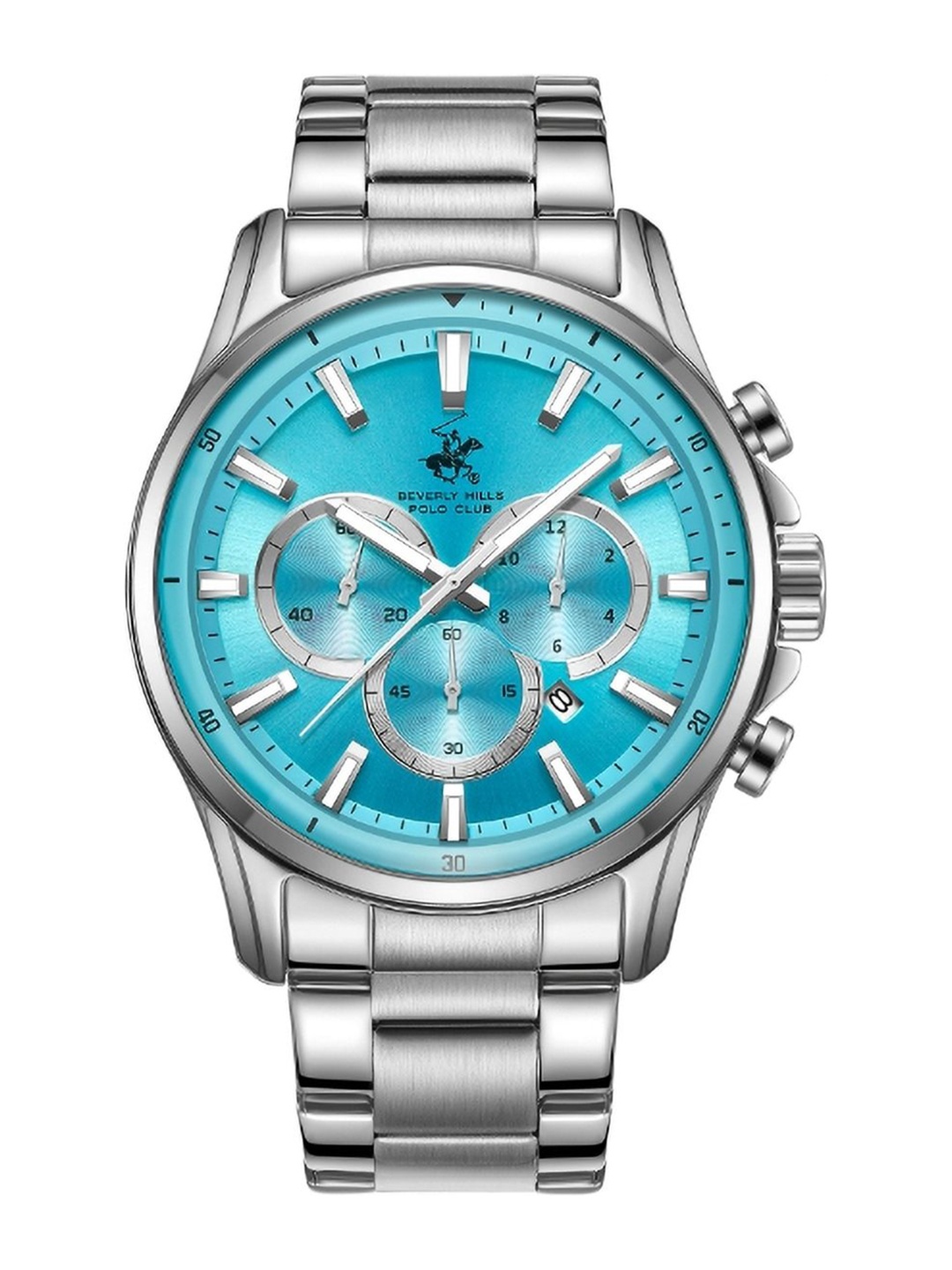 

Beverly Hills Polo Club Men Analogue Chronograph Watch BP3621Y.300, Blue