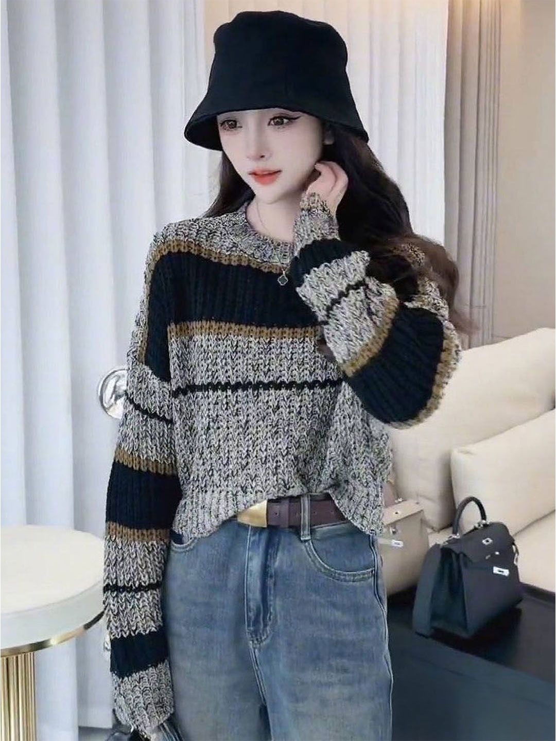 

StyleCast Women Round Neck Pullover, Na