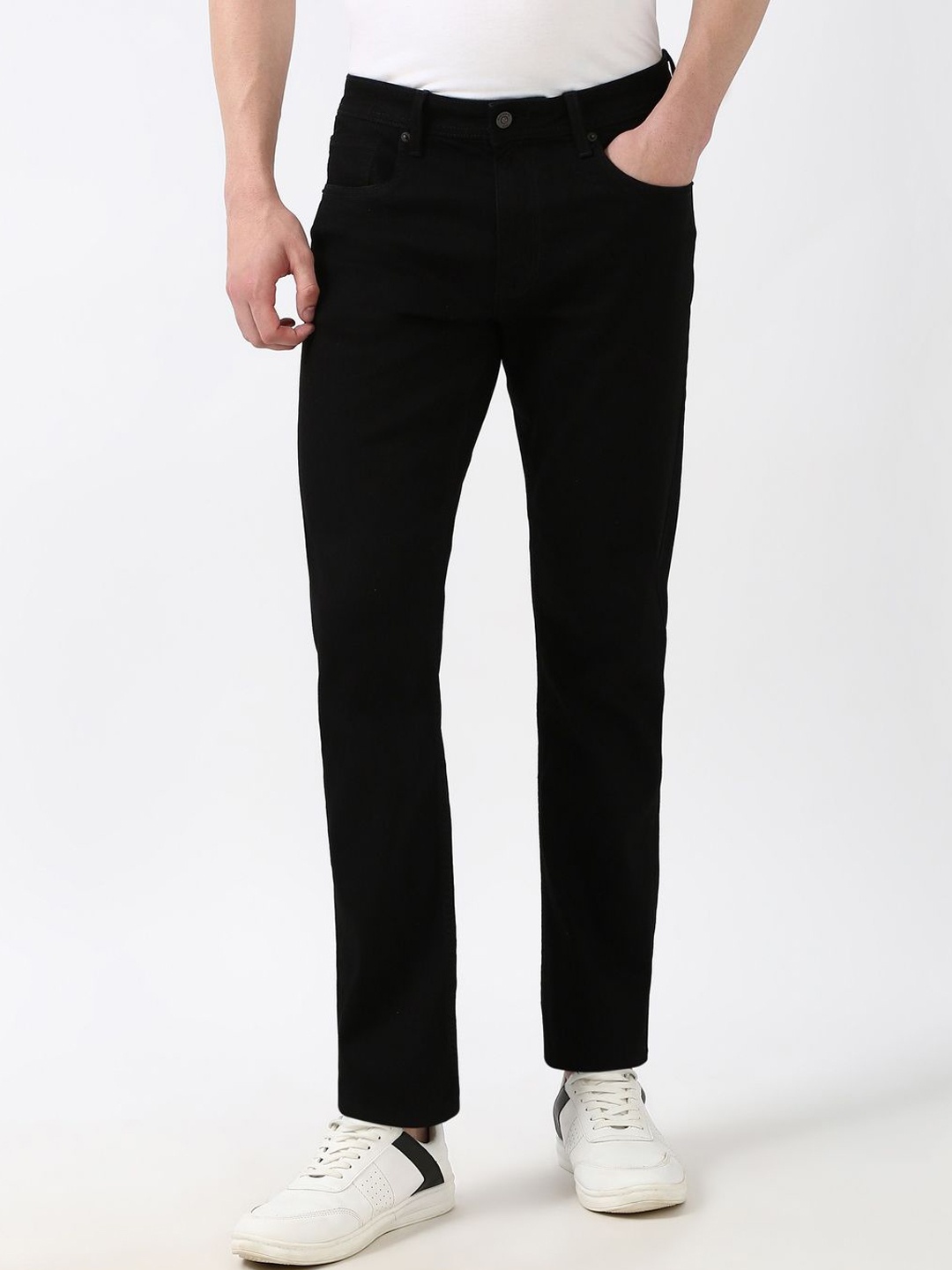 

Peter England Casuals Men Jeans, Black