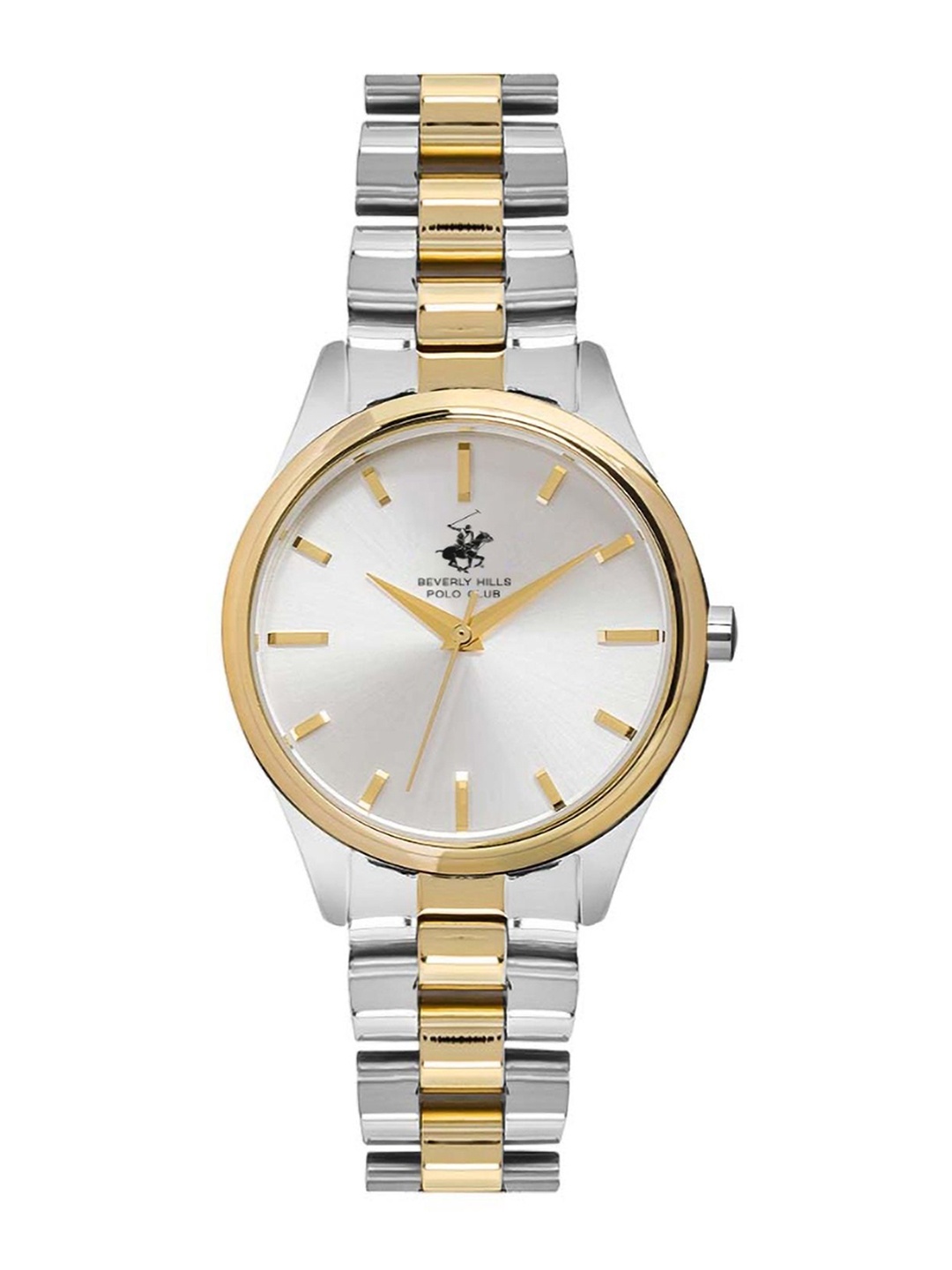 

Beverly Hills Polo Club Women Dial & Bracelet Style Straps Analogue Watch BP1321Y.230, Silver