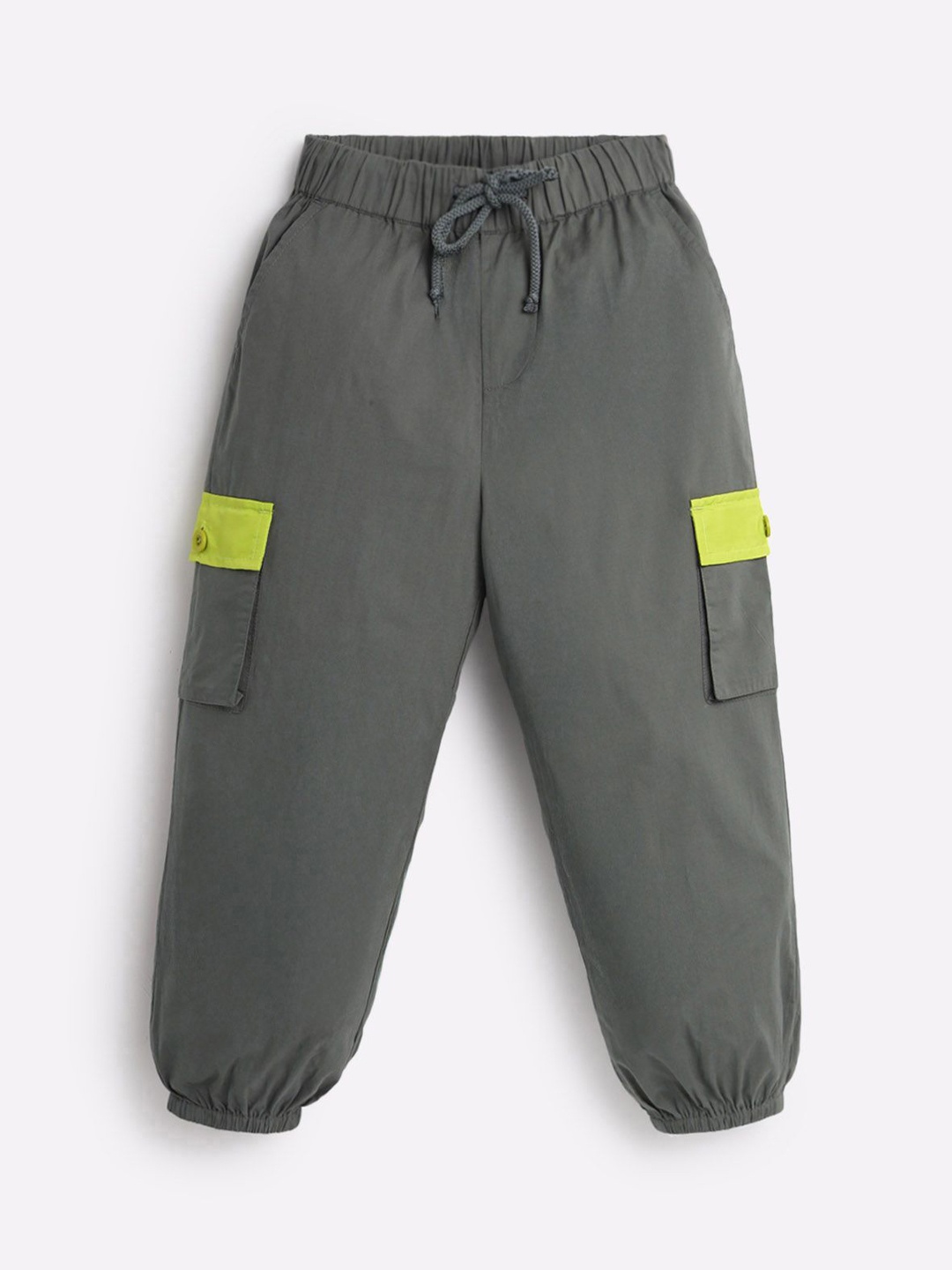 

Somersault Boys High-Rise Joggers Trousers, Grey