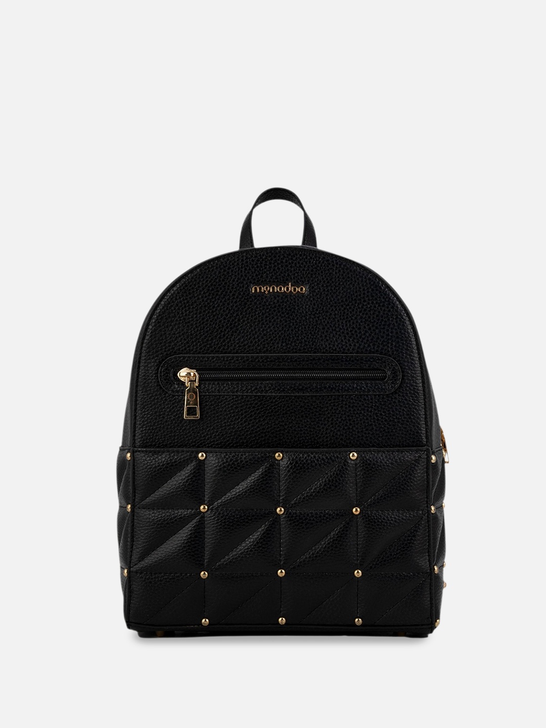 

Monadaa Oversized Structured Shoulder Bag, Black