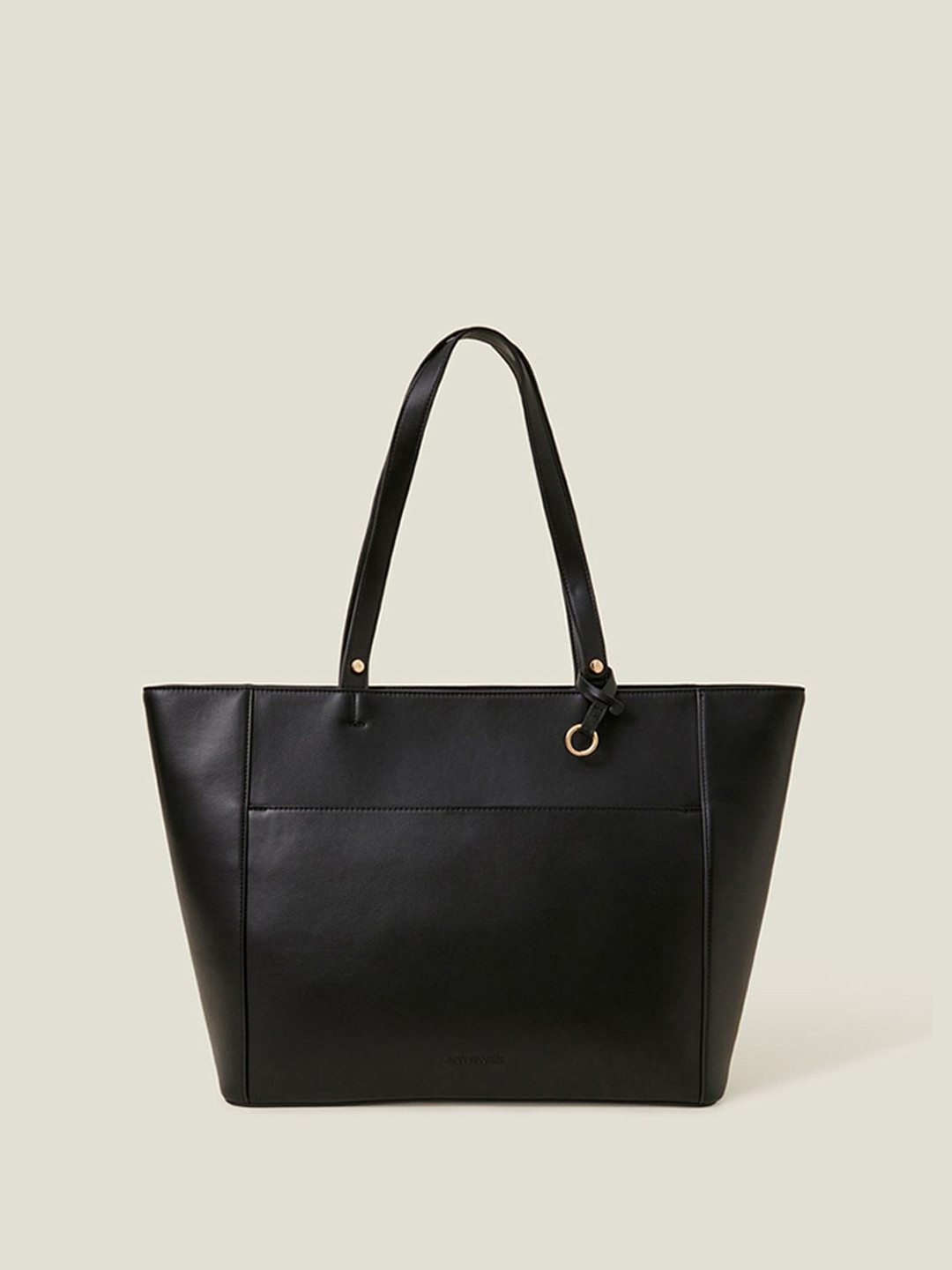 

Accessorize PU Swagger Tote Bag, Black