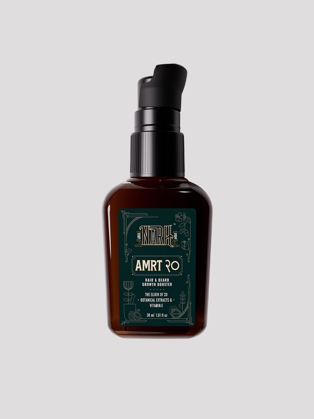 

NARH Amrt 20 Hair & Beard Oil - 30 ml, Black