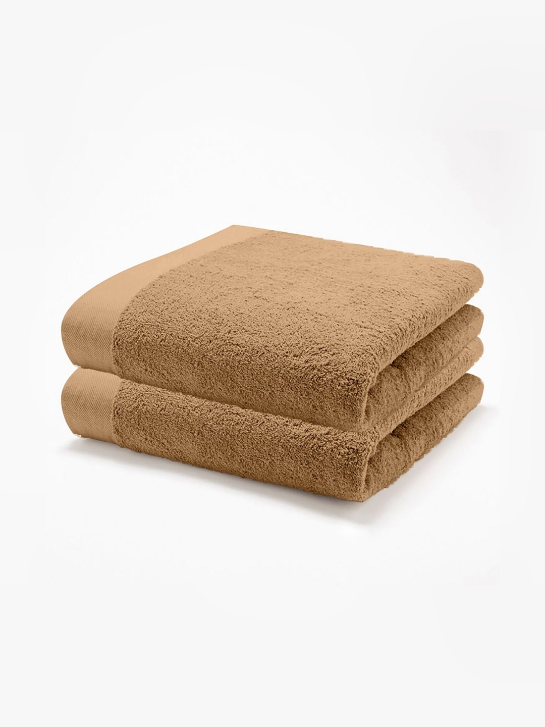 

HOME PLUS STUDIOS Beige 2 Cotton 650 GSM Bath Towel