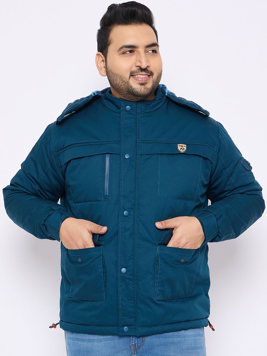 

Adobe Men Lightweight Quilted Jacket, Blue