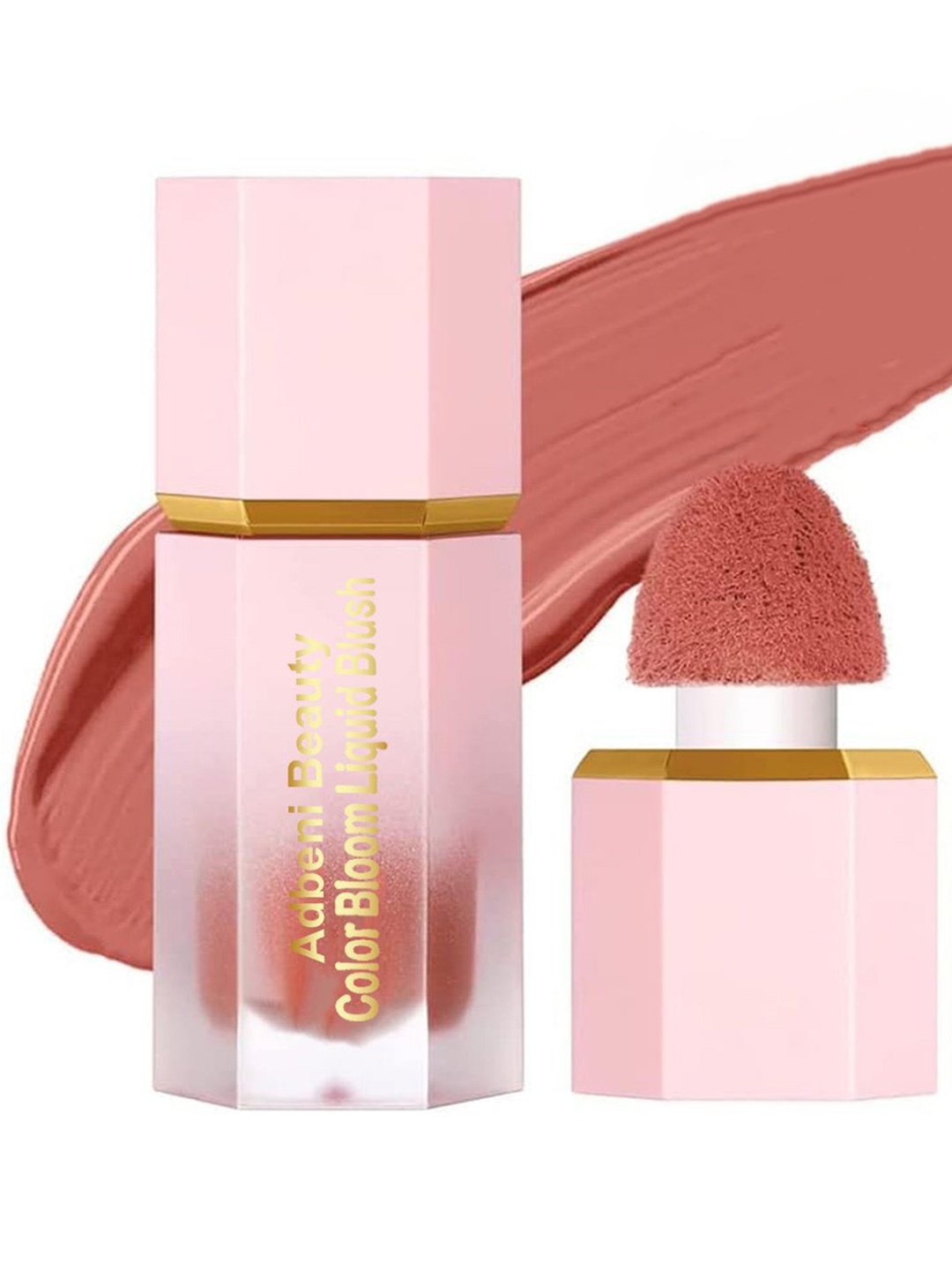 

Adbeni Color Bloom Dewy Matte Finish Liquid Blush 4ml - 06, Pink