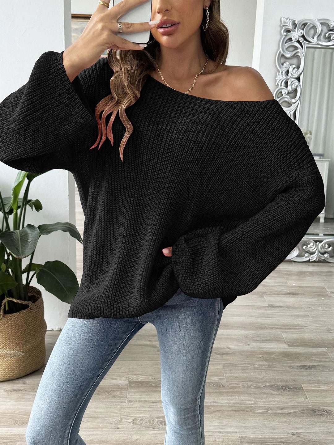 

StyleCast Women Pullover, Black