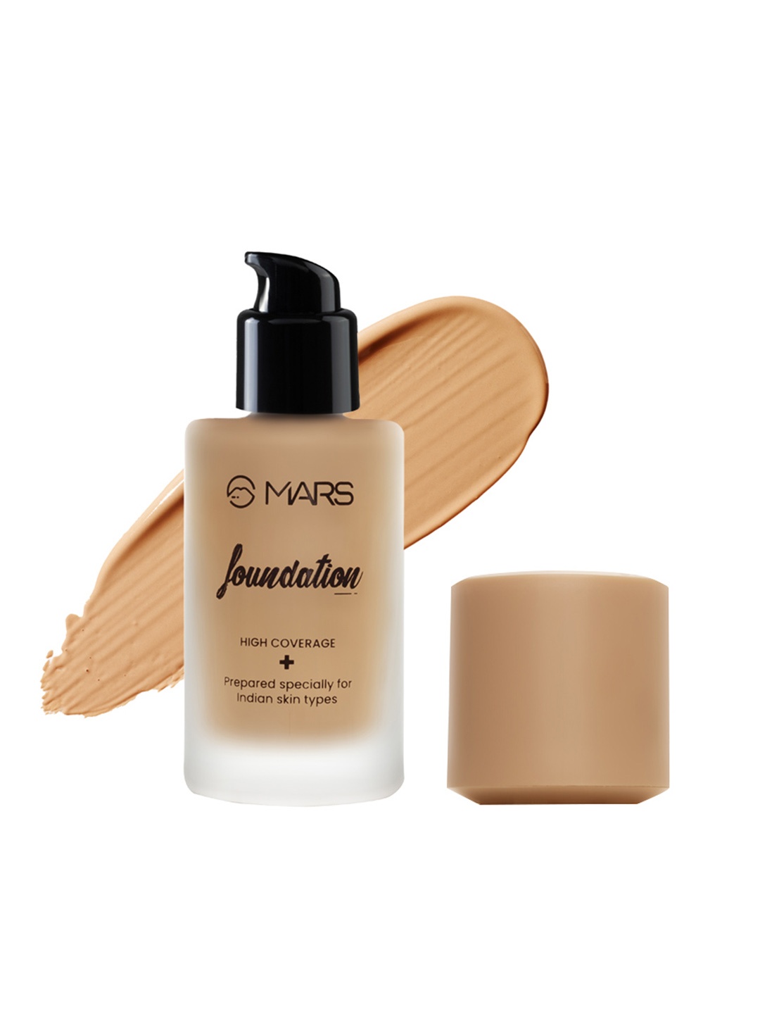 

MARS High Coverage Blemish Free Liquid Matte Foundation 40ml - 6.5, Beige