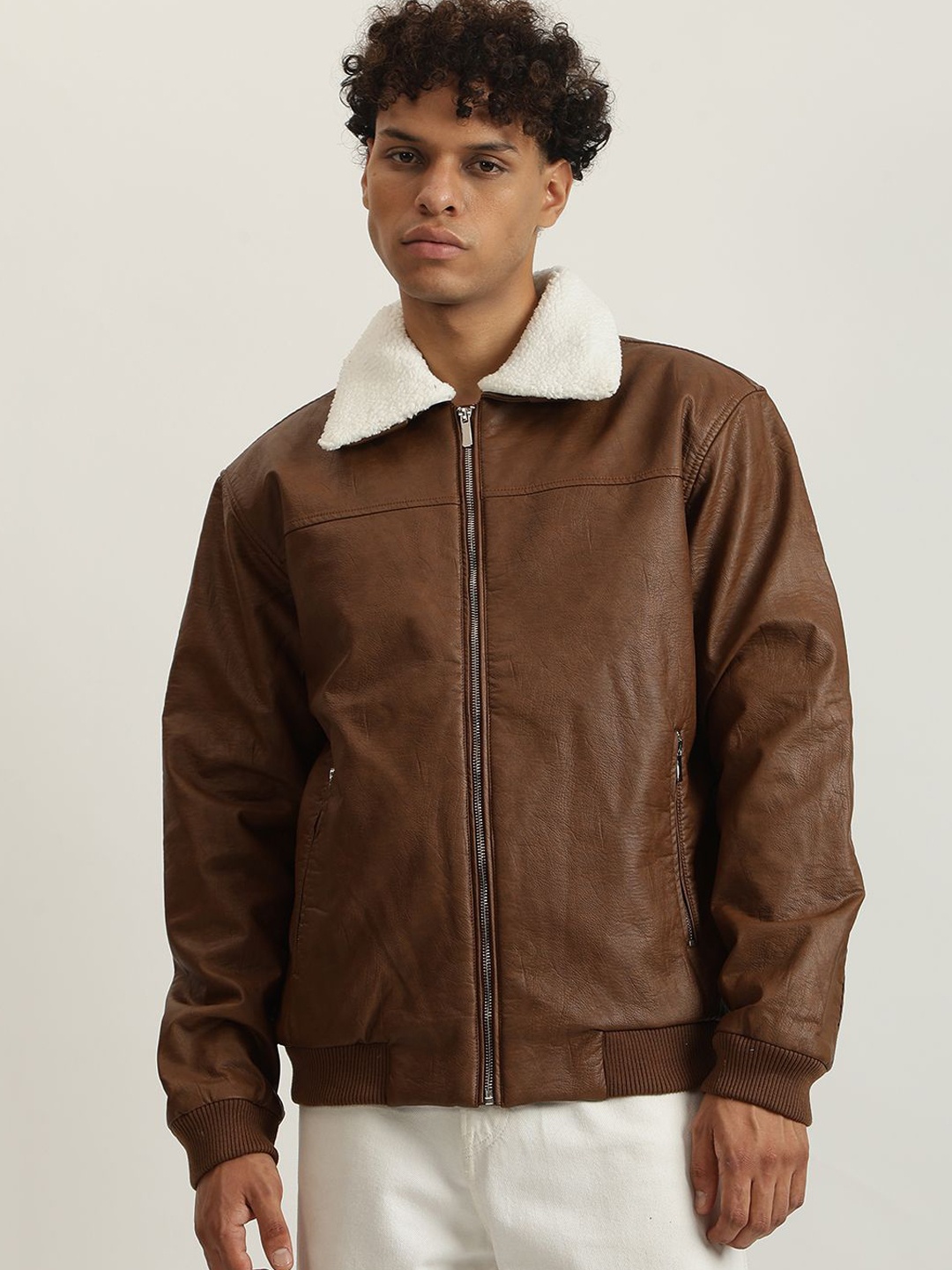 

LINDBERGH Men Tailored Jacket, Brown