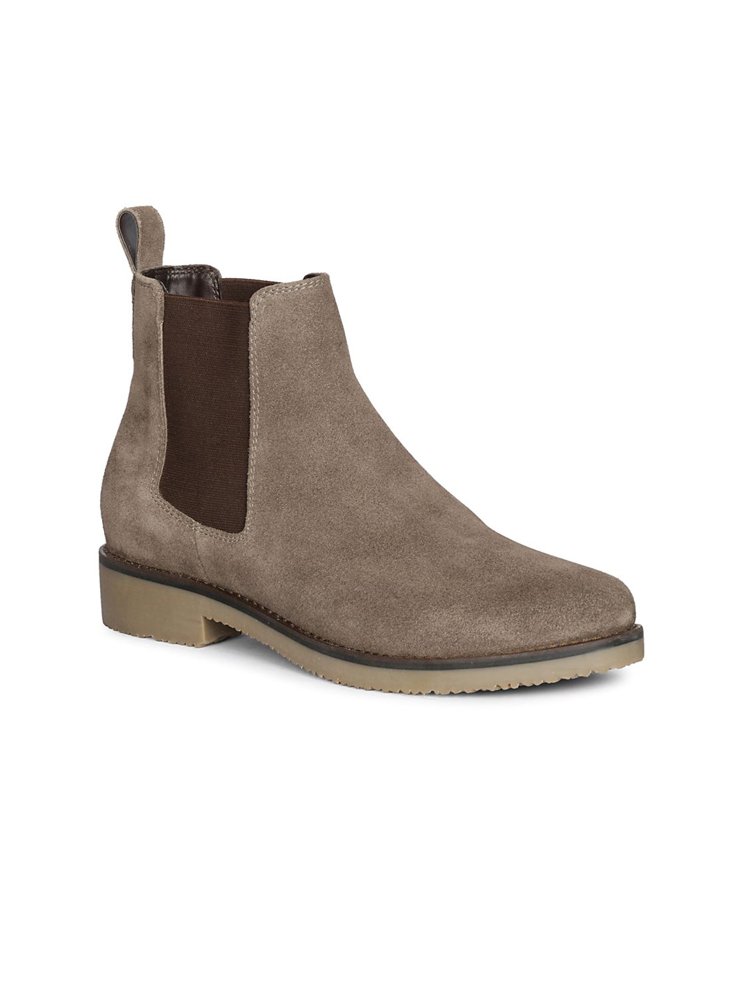 

Saint G Women Leather Ankle Boots, Grey