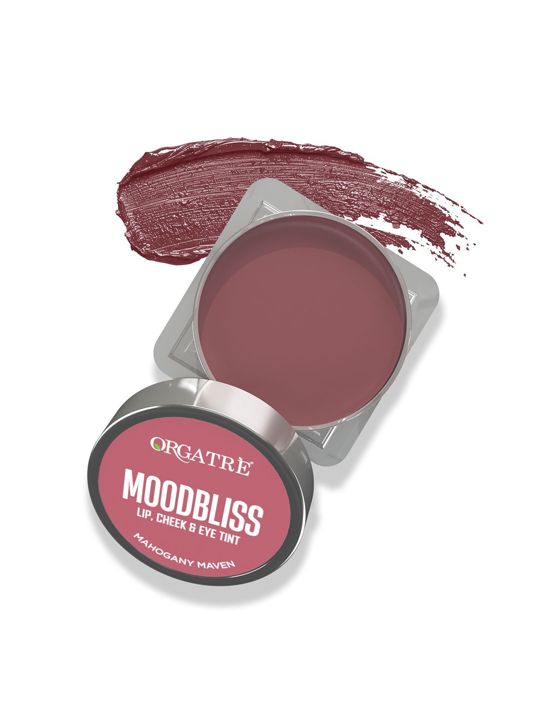 

Orgatre All-in-One Moodbliss Lip Cheek & Eye Tint 8g - Mahogany Maven, Brown