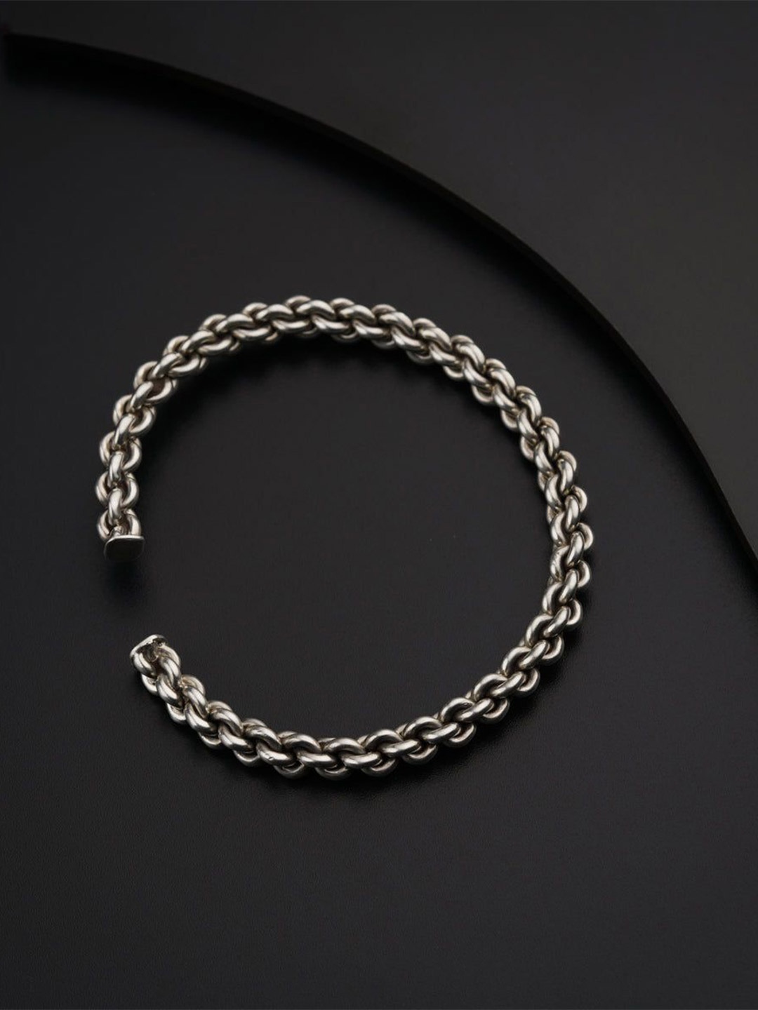 

House of Aadyaa Women 2 Silver Bracelet